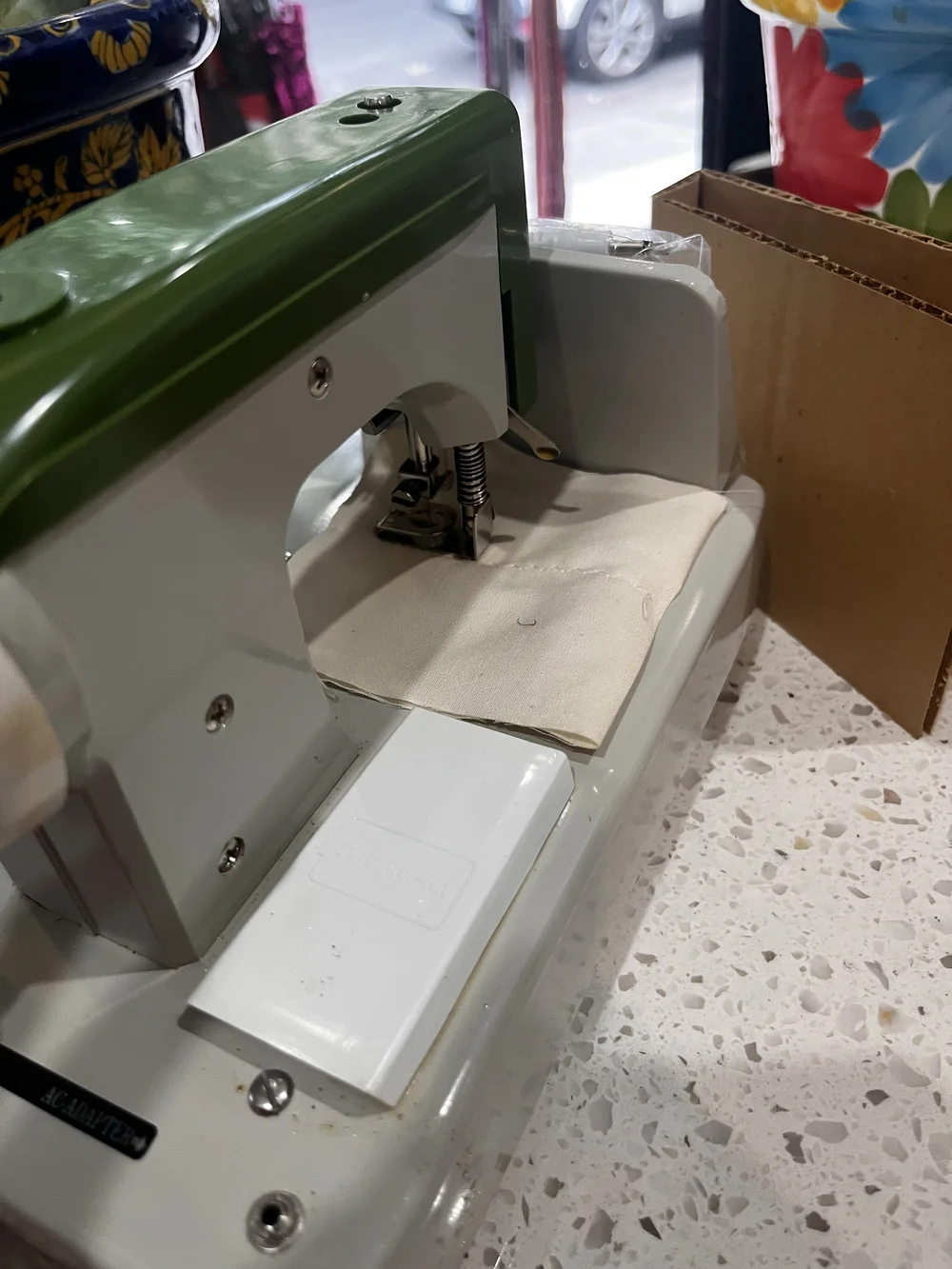 Vintage Mini Sewing Machine 